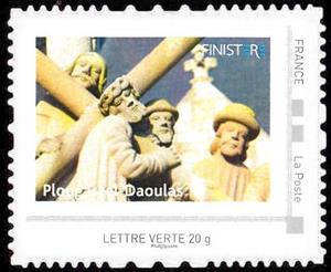 Stamp, Finistère, France,  