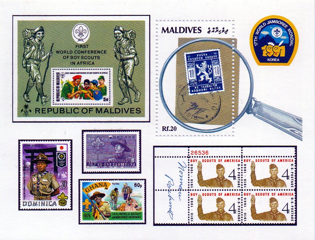 Boy Scout Stamps