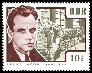 Stamp, Jacob, Franz, Germany, Democratic Republic,  
