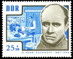 Stamp, Dr. Kuckhoff, Adam, Germany, Democratic Republic,  