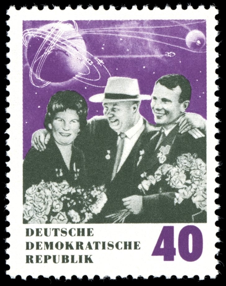 With Cosmonaut