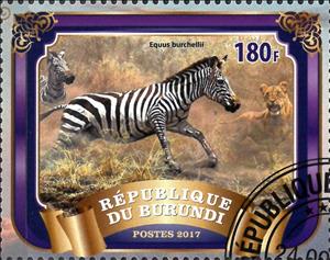 Stamp, Equus Burchellii, Cinderellas,  , Animals (Fauna), Mammals