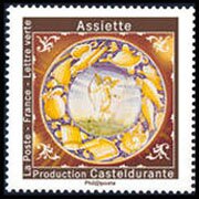 Ceramic Plate from Casteldurante