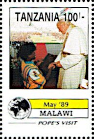 Papal Visit in Malawi (May 1989)