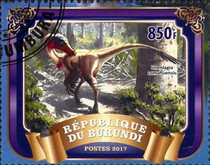 Stamp, Unenlagia comahuensis, Cinderellas,  , Dinosaurs, Prehistorical Animals