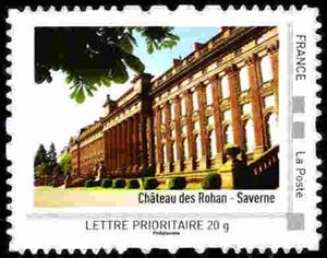 Stamp, Alsace, France,  , Castles