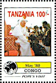 Papal Visit in Congo (May 1980)