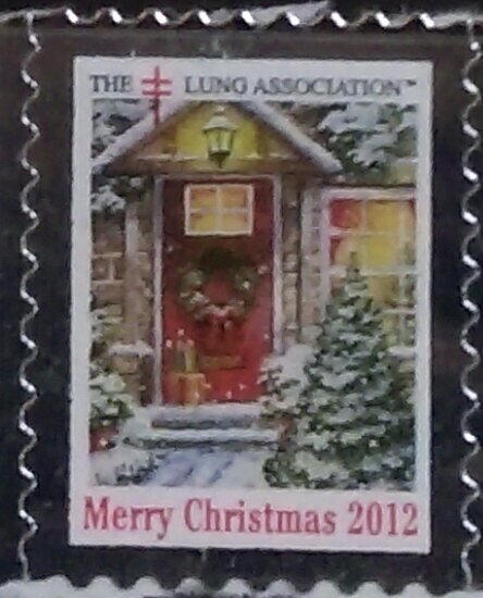Lung Association Merry Christmas Front Door and Tree