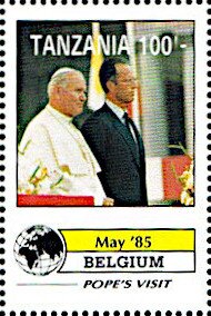 Papal Visit in Belgium (May 1985)