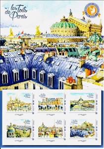 Booklet, Rooftops of Paris, France,  , Townscapes / City Views