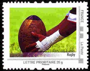Stamp, Langedoc-Roussillon, France,  , Rugby, Sports