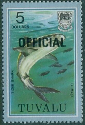 Tiger Shark overprinted OFFICIAL