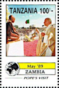 Papal Visit in Zambia (May 1989)