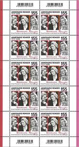 Mini Sheet, Centenary of Birth of Annemarie Renger, Germany, Federal Republic,  , Famous People, Politicians, Women
