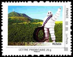 Stamp, Auvergne, France,  , Landscapes, The Automobile Industry