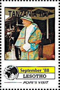 Papal Visit in Lesotho (September 1988)