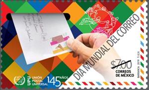 Stamp, Sending Letter, Mexico,  , Hands, Postal Services
