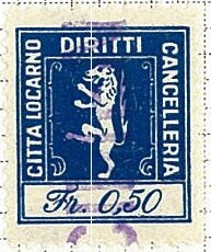 Stamp, Locarno, Switzerland,  