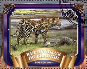 Stamp, Panthera Pardus Pardus, Cinderellas,  , Animals (Fauna), Mammals