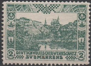 Stamp, Sud Mahrens, Cinderellas,  
