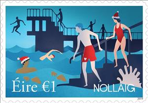 Stamp, Christmas 2019, Ireland,  , Christmas