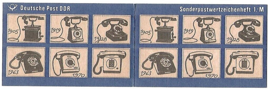Booklet-Fernsprechautomate (Sonderpostwertzeichen)