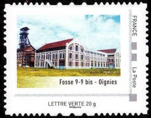Stamp, Fosse 9-9 - Oignies, France,  , Building Industry
