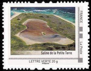 Stamp, Guadelope, France,  , Landscapes