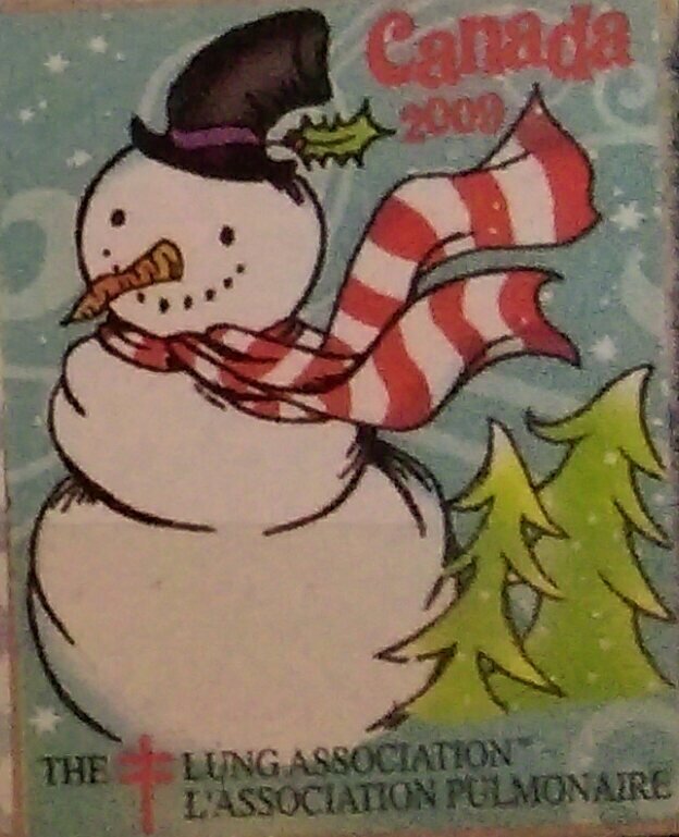 Lung Association Snowman