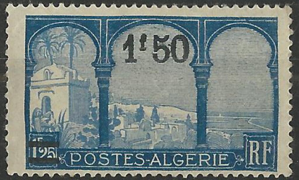 Overlooking the Bay of Algiers, 5 trees