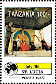 Papal Visit in St Lucia (July 1986)