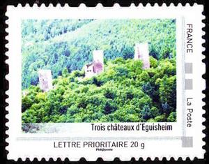 Stamp, Alsace that I like, France,  