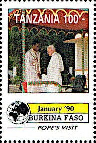 Papal Visit in Burkina Faso (January 1990)