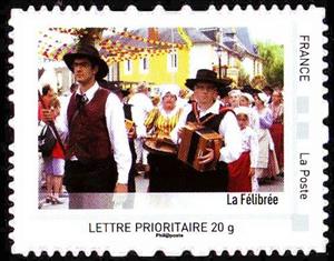 Stamp, Acquitaine that I like, France,  