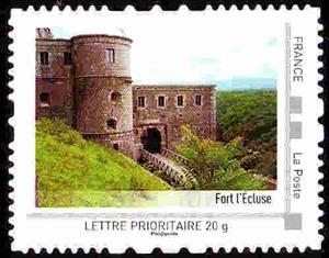 Stamp, Rhône-Alpes, France,  , Fortresses / Strongholds