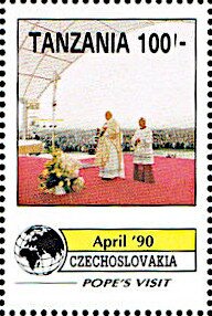 Papal Visit in Czechoslovakia (April 1990)