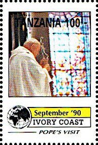 Papal Visit in Ivory Coast (September 1990)
