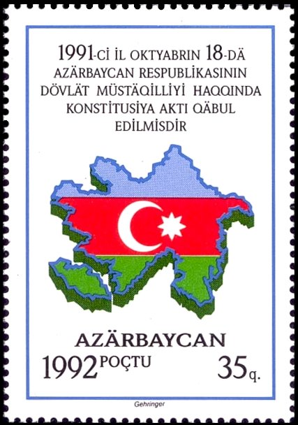 Proclamation of Independence of Azerbaijan.
