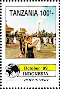 Papal Visit in Indonesia (October 1989)