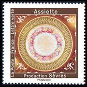 Ceramic Plate from Sevres