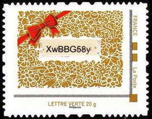 Stamp, Lucky Charm, France,  