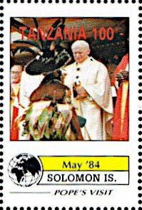 Papal Visit on the Solomon Islands (May 1984)
