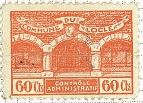 Stamp, Locle, Switzerland,  