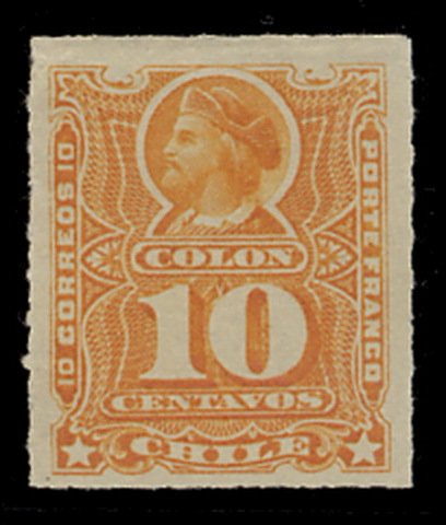 Christopher Columbus (1451-1506) - orange