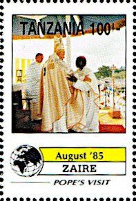 Papal Visit in Zaire (August 1985)