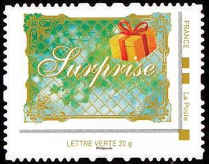 Stamp, Lucky Charm, France,  