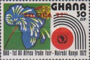 First All-Africa Trade Fair Overprinted "BELGICA 72"