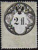 Stempel Marke 1858 2fl