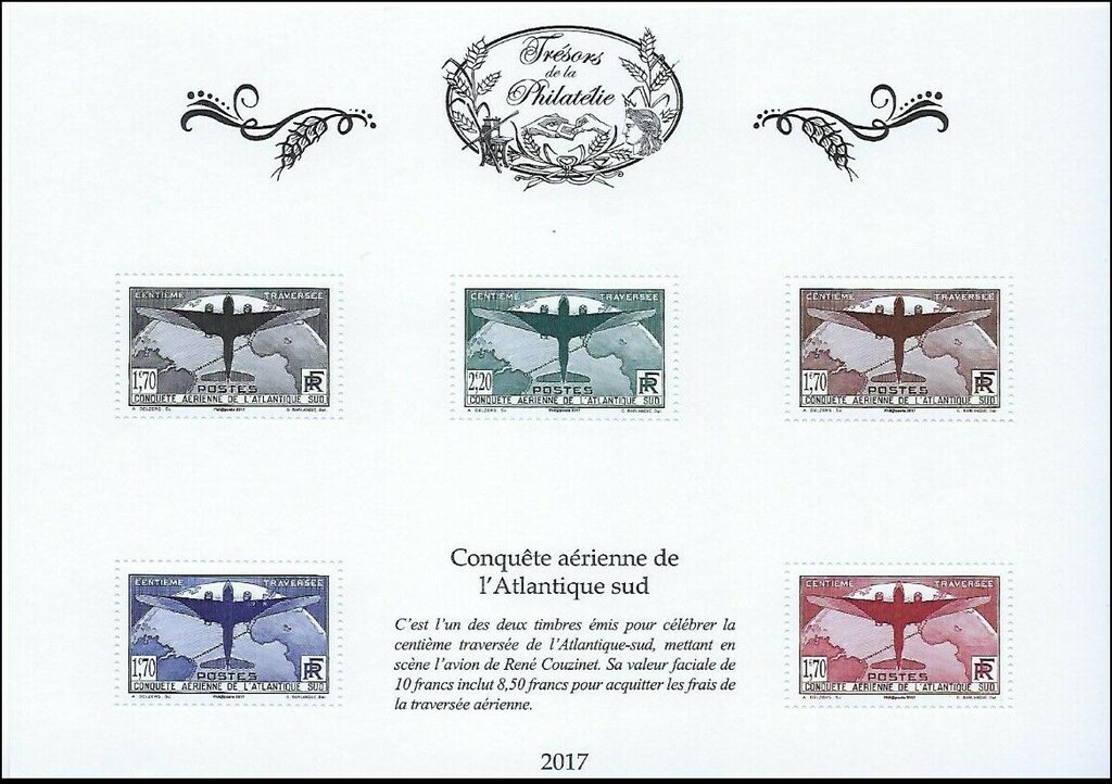 Centenary of First Flight over the Sout Atlantic