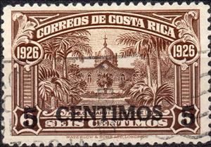 Stamp, Definitives, Costa Rica,  